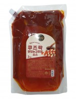 쿠즈락 맛있는 고추장소스(소떡소떡 소스)(2kg)